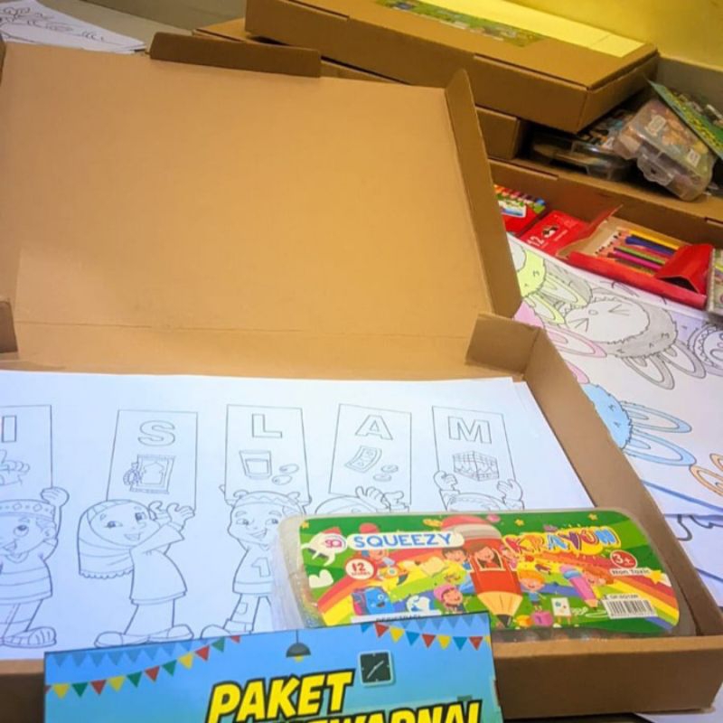 

Paket Edukasi Mewarnai 1 Alat Pewarna