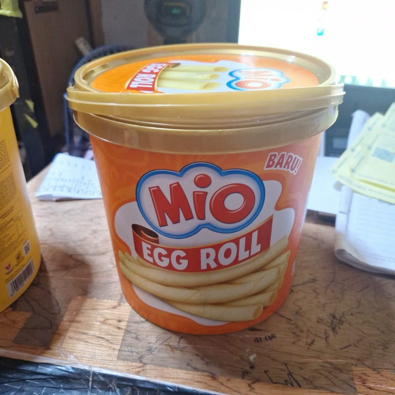 

MIO Egg Roll wafer 150gr ember