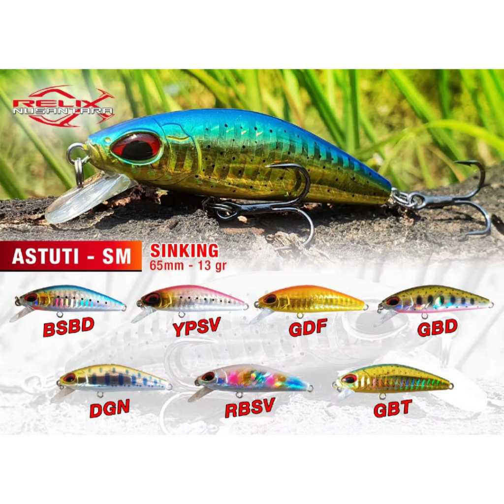 Minnow Astuti SM Relix Nusantara Paketan