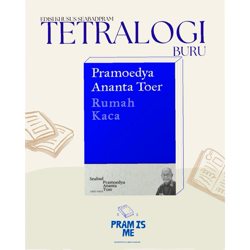 READY RUMAH KACA TETRALOGI BURU