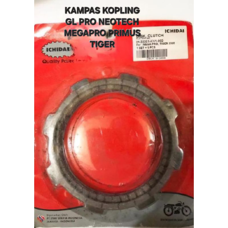 KAMPAS KOPLING GL PRO NEOTECH MEGAPRO PRIMUS TIGER ICHIDAI