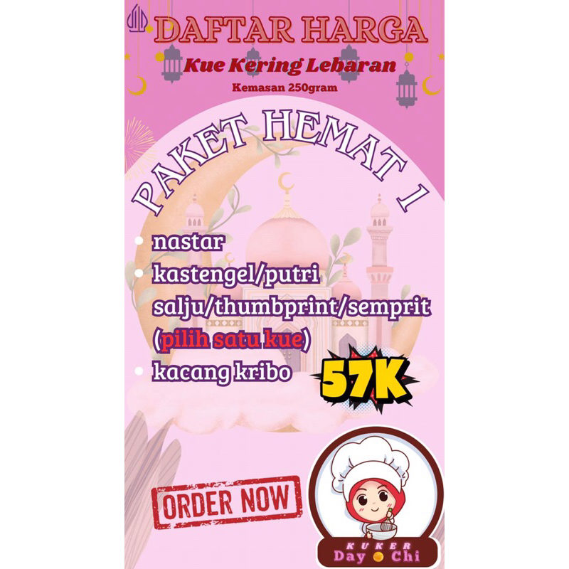 

Paket Hemat 1 Kue Kering Lebaran