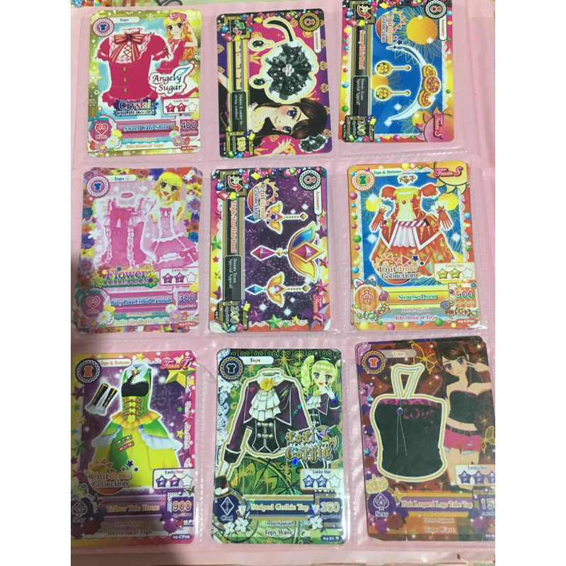 Aikatsu Fake Cards Set