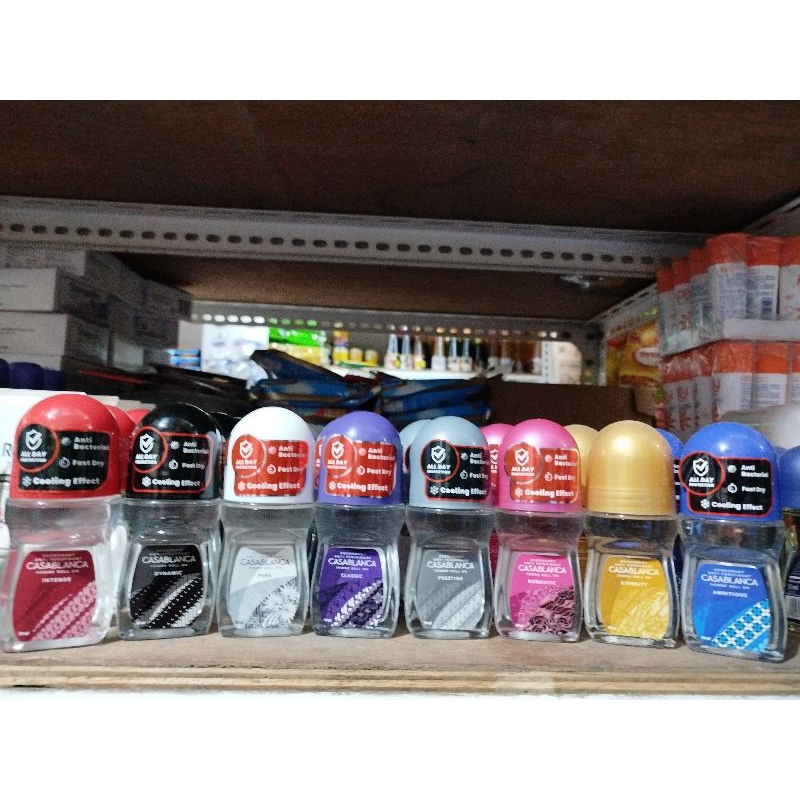 Casablanca Roll on Deodorant 50ml/deodorant Casablanca pria wanita