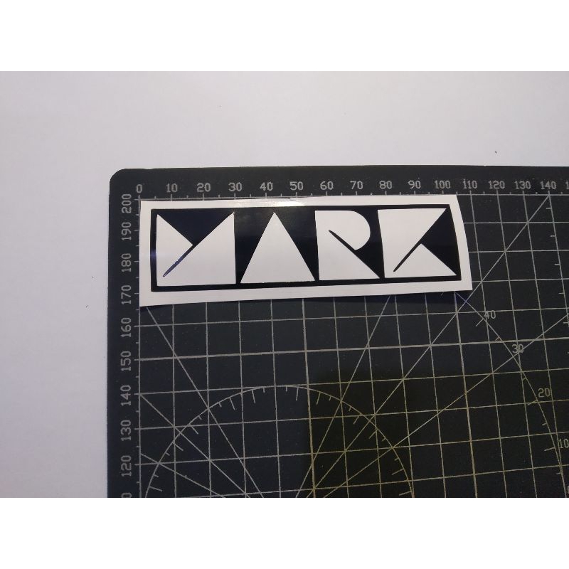 

stiker cutting mark
