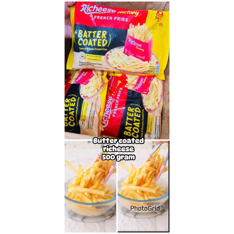 

richeese butter coated 500 gr shoestring