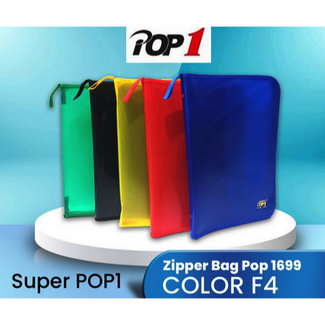 

ZIPER BAG POP 1699 COLOR BIRU POP 1