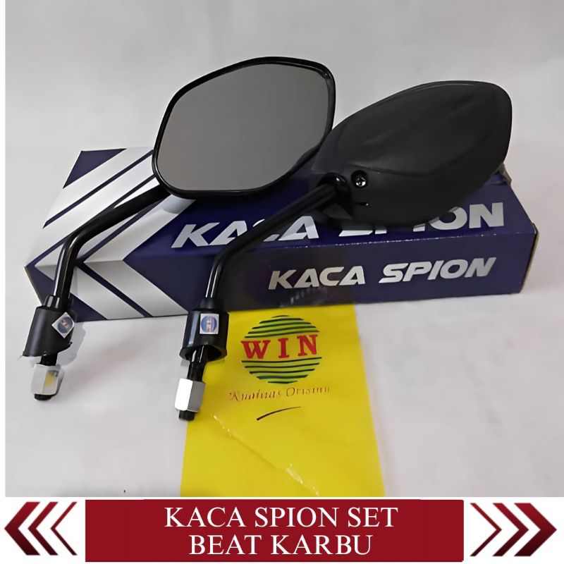 WIN - Kaca Spion Set Beat Karbu KVY 2008-2012 Kualitas Original