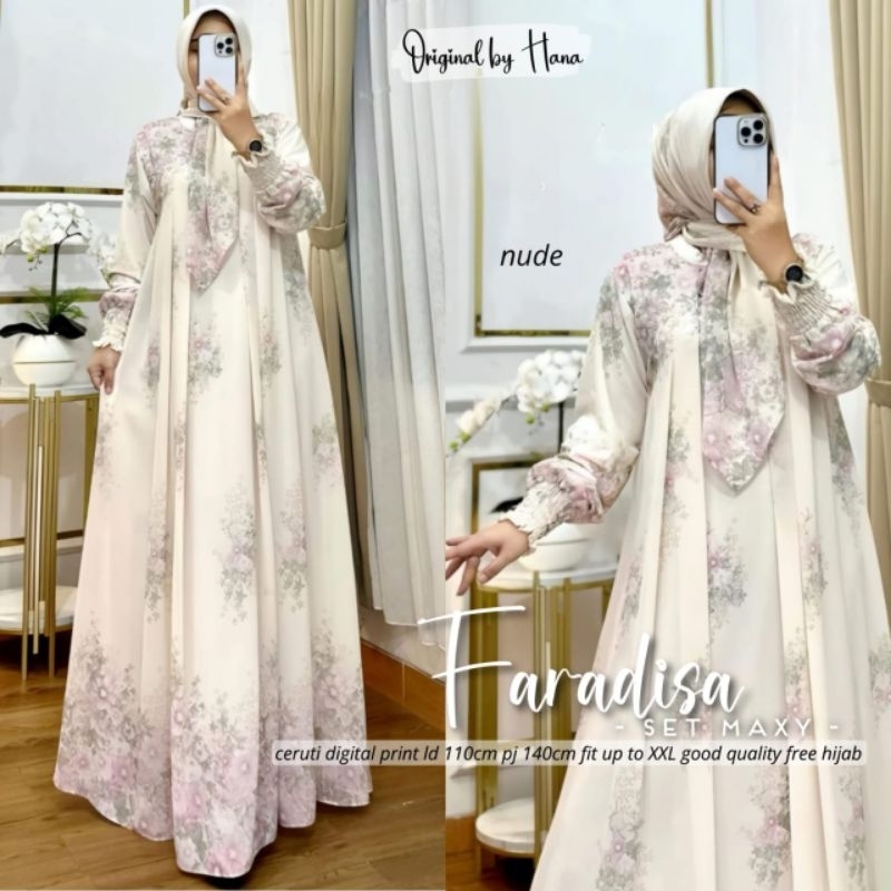 DRESS MAXY FARADISA SET MAXY BY HANNA