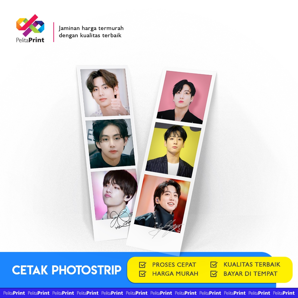 CETAK FOTO STRIP CUSTOM PREMIUM BAYAR DI TEMPAT