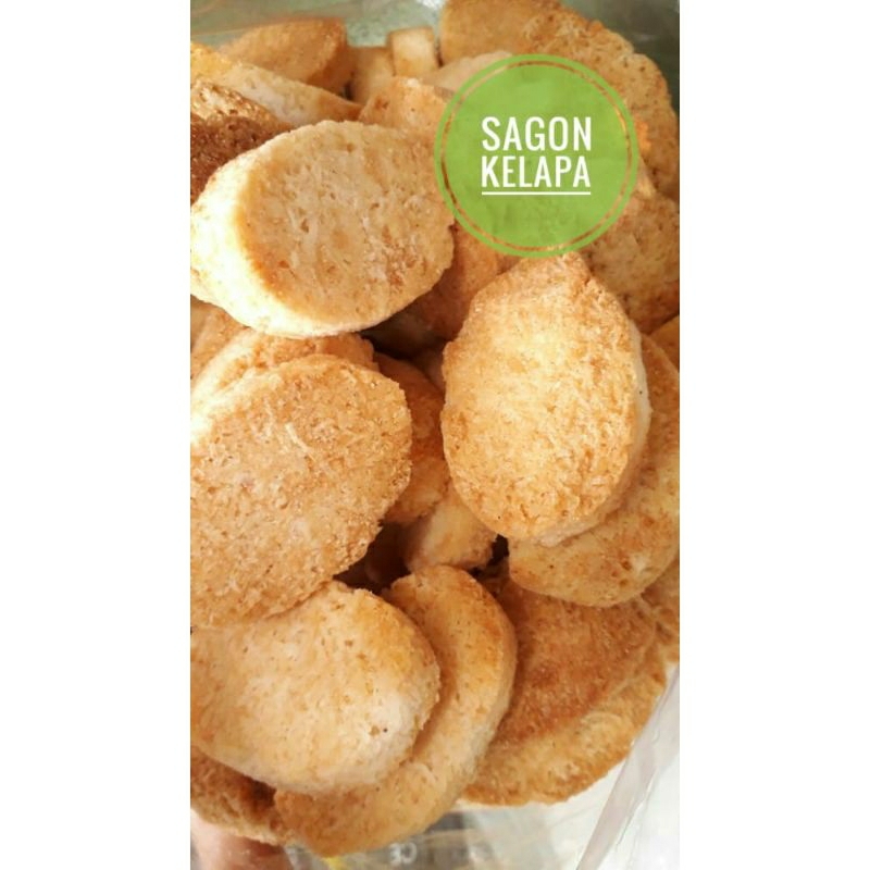 

Kue Sagon Kelapa Manis Gurih Snack Curah Murah