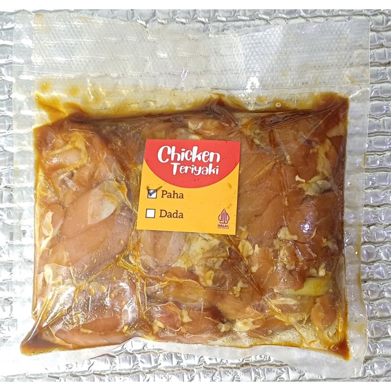 

Bento Chicken Ayam Teriyaki DAGING PAHA 500 gram + Bumbu Marinasi ala Hokben Praktis Tinggal Masak Bisa Juga Buat Hantaran Oleh2 Oleh-oleh Hadiah Mentah Frozen dll