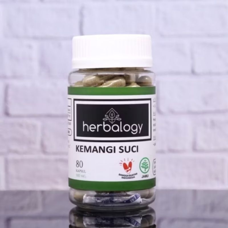 

HERBALOGY - Kemangi Suci (Hipertensi, Mood, Tidur, Calming & OCD) obat herbal kapsul jamu suplemen