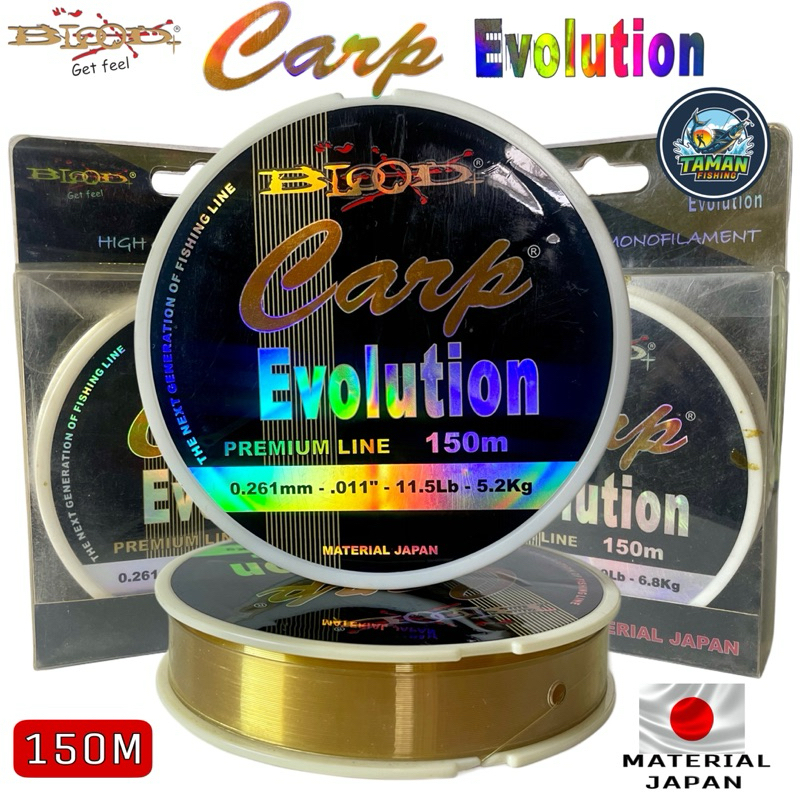 Senar Pancing Galatama Blood CARP Evolution 150Meter