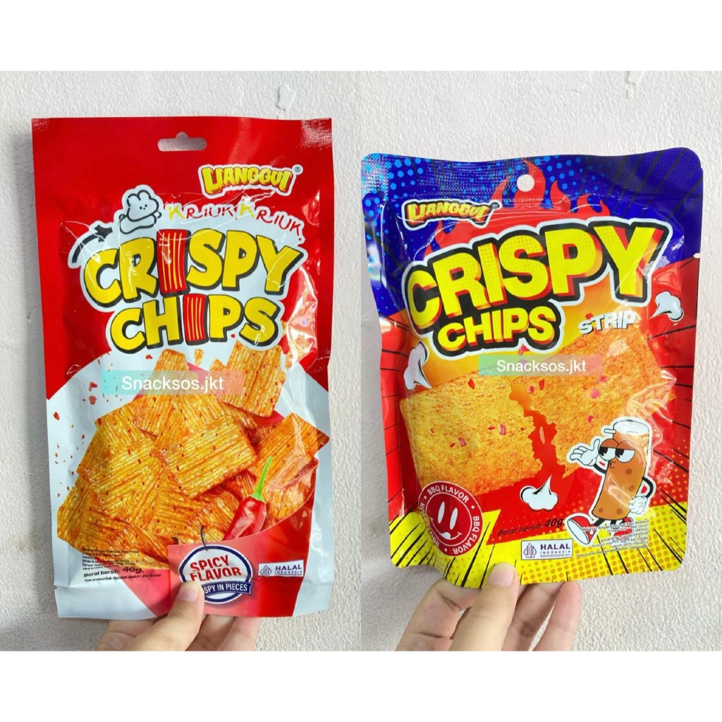 

LIANGGUI CRISPY CHIPS STRIP BBQ / SPICY