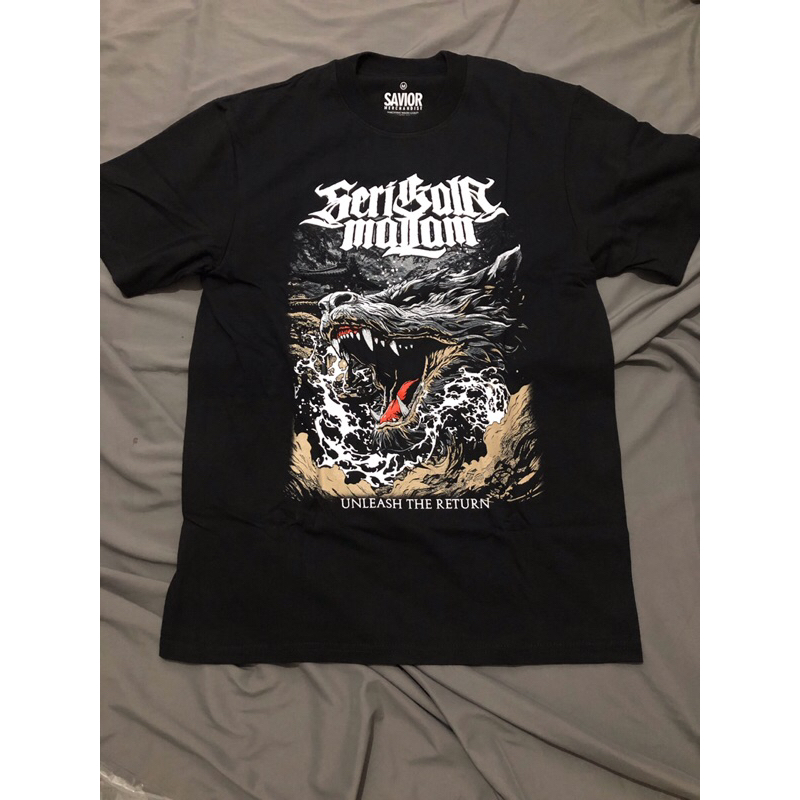 T-Shirt Serigala Malam - Unleash (Official merch)
