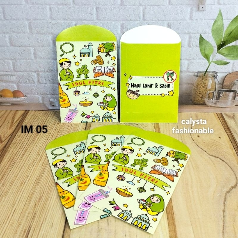 

Amplop angpao idul Fitri lebaran isi 100 lbr