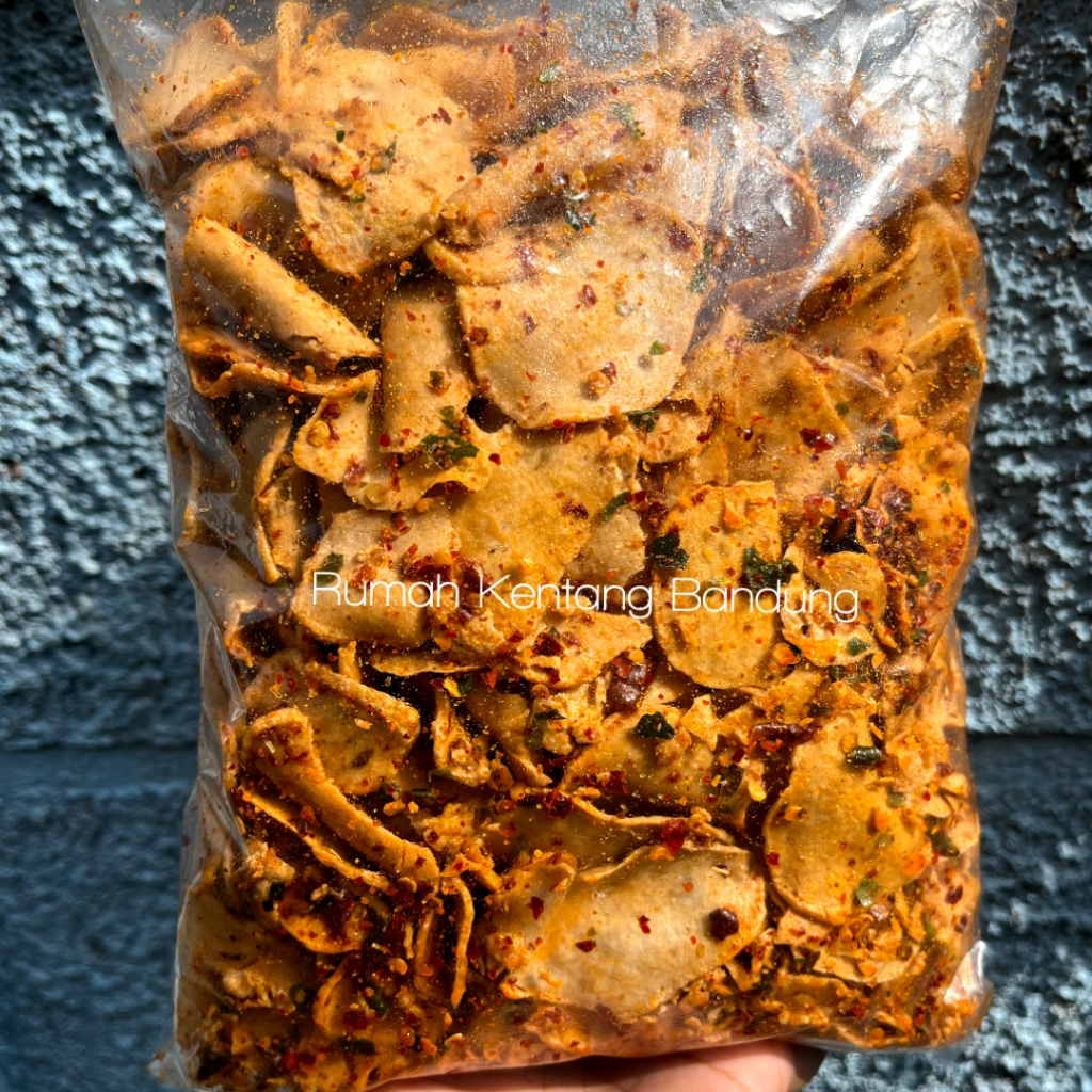 

BASRENG BULAT EXTRA PEDAS DAUN JERUK 250GR