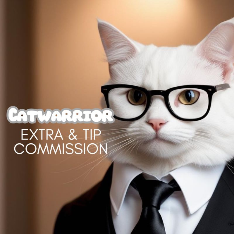 

Extra addition for commission or Tip Jar