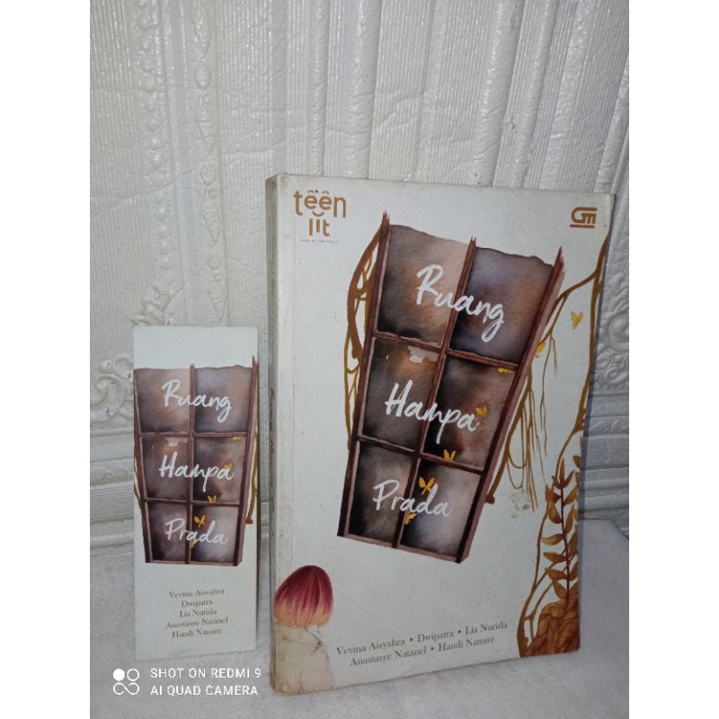 Preloved ORIGINAL Novel Ruang H4mp4 Prada by Vevina Aisyahra Bekas Penerbit Gramedia Second Unhaul P