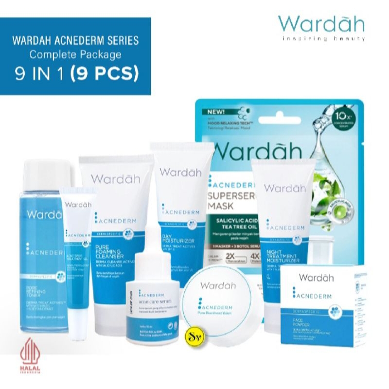 Wardah Paket lengkap