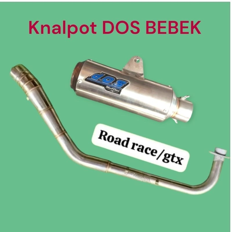 KNALPOT DOS GP1 ROAD RACE JUPITER Z VEGA GRAND ASTREA KNALPOT BEBEK ROAD RACE KNALPOT SHOGUN SMASH K
