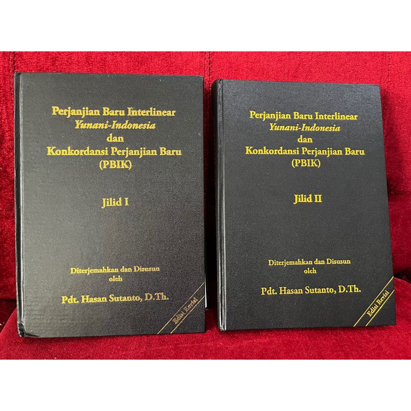 Perjanjian baru Interlenier Yunani - Indonesia  jilid 1-2