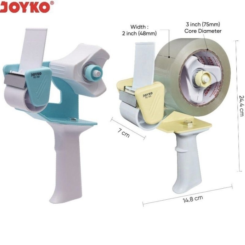 TAPE CUTTER TC-121 JOYKO / TAPE DISPENSER LAKBAN BESAR TC121 JOYKO HEAVY DUTY