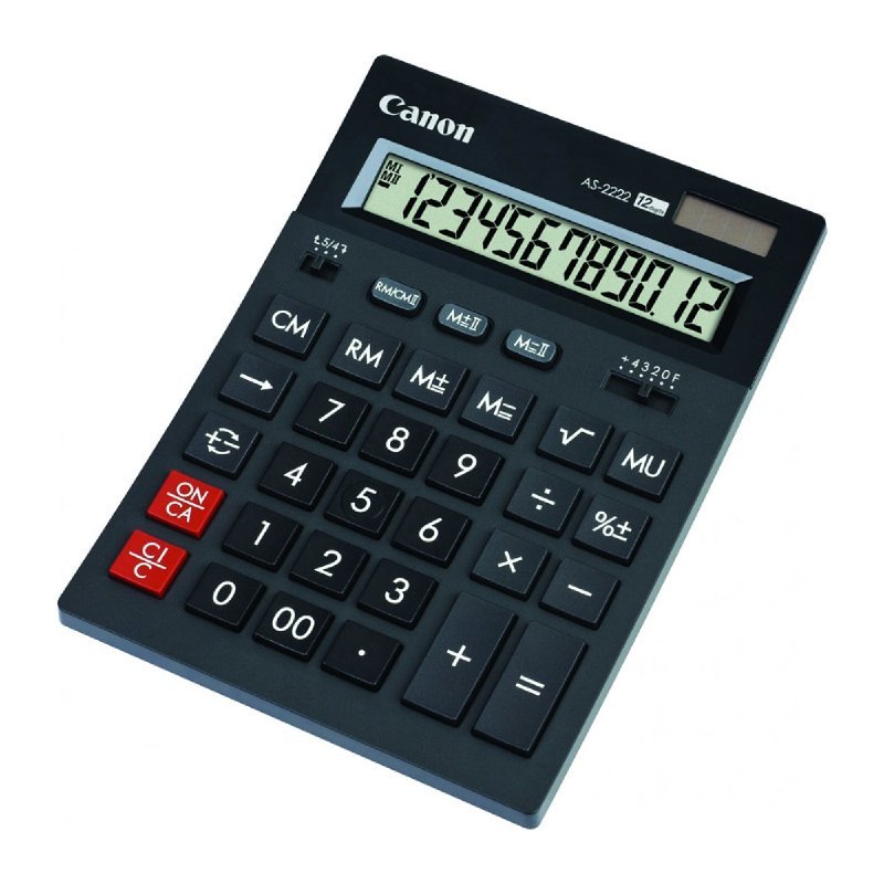

calculator canon AS 2222 ii