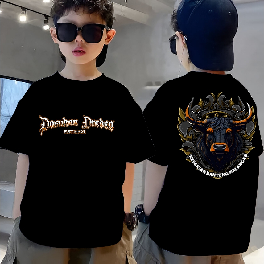 BAJU KAOS ANAK BANTENGAN MBEROT GANK VIRAL bahan adem / kaos anak bantengan