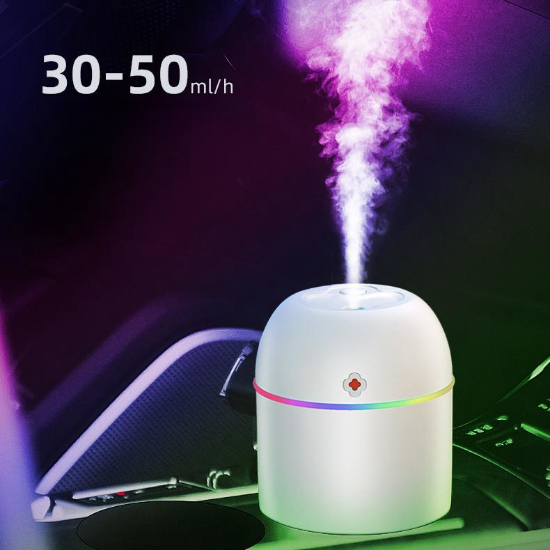 Air humidifier diffuser Pelembab udara humidifier Catu Daya USB Cocok untuk Ruang Belajar Kamar Tidu