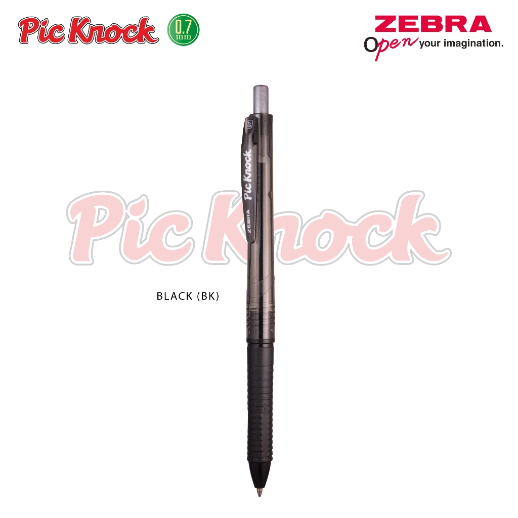 

Zebra Semi Gel Picknock Pulpen Retractable Bolpen Ballpoint 0.7mm