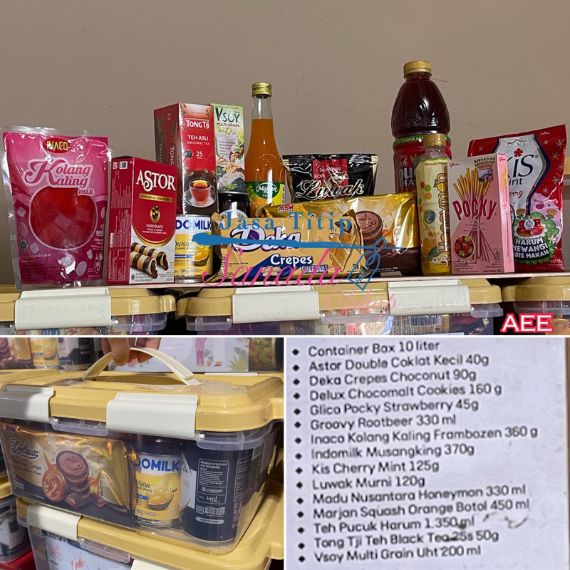 

Hampers Gift Idul fitri ramadhan 2025 container box 10 liter