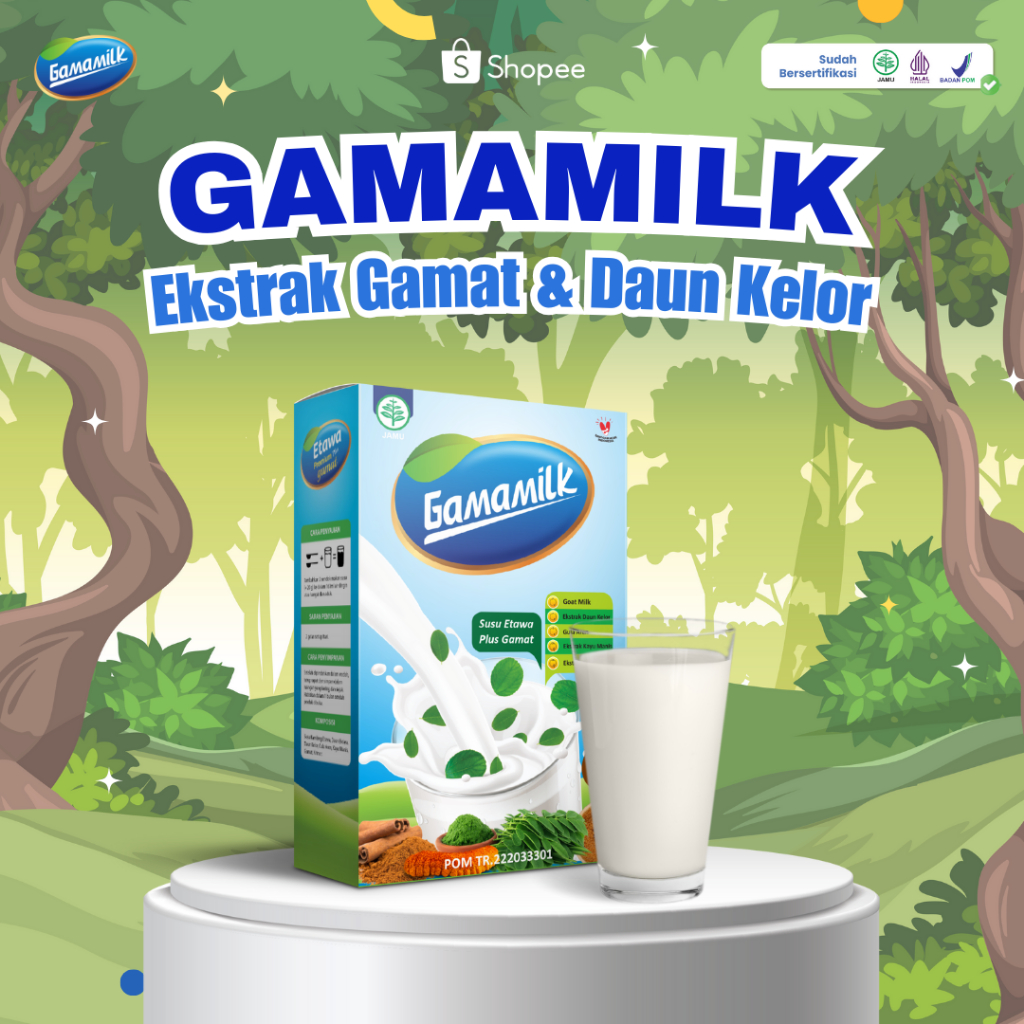 

GAMAMILK - SUSU ETAWA Plus Ekstrak Gamat