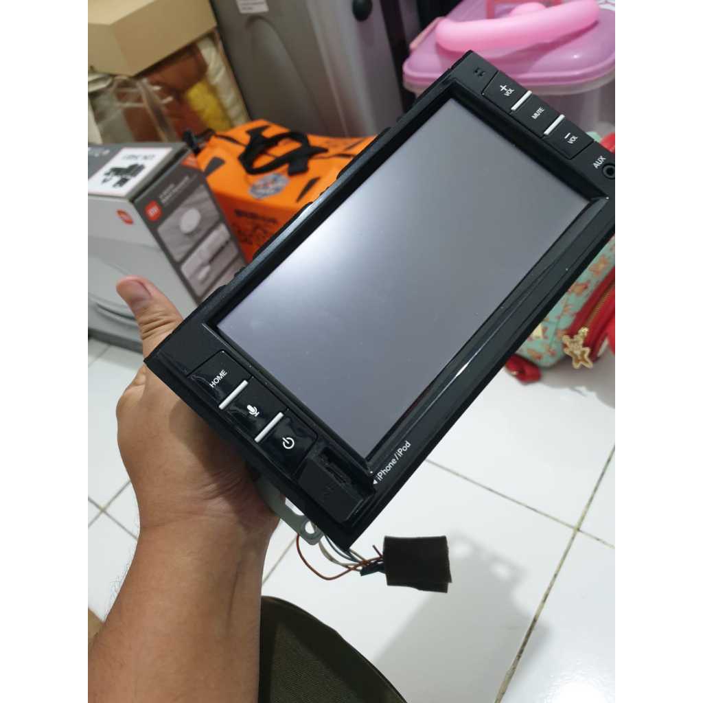 Head Unit Double Din Oem Clarion Grand Livina 2019 Original