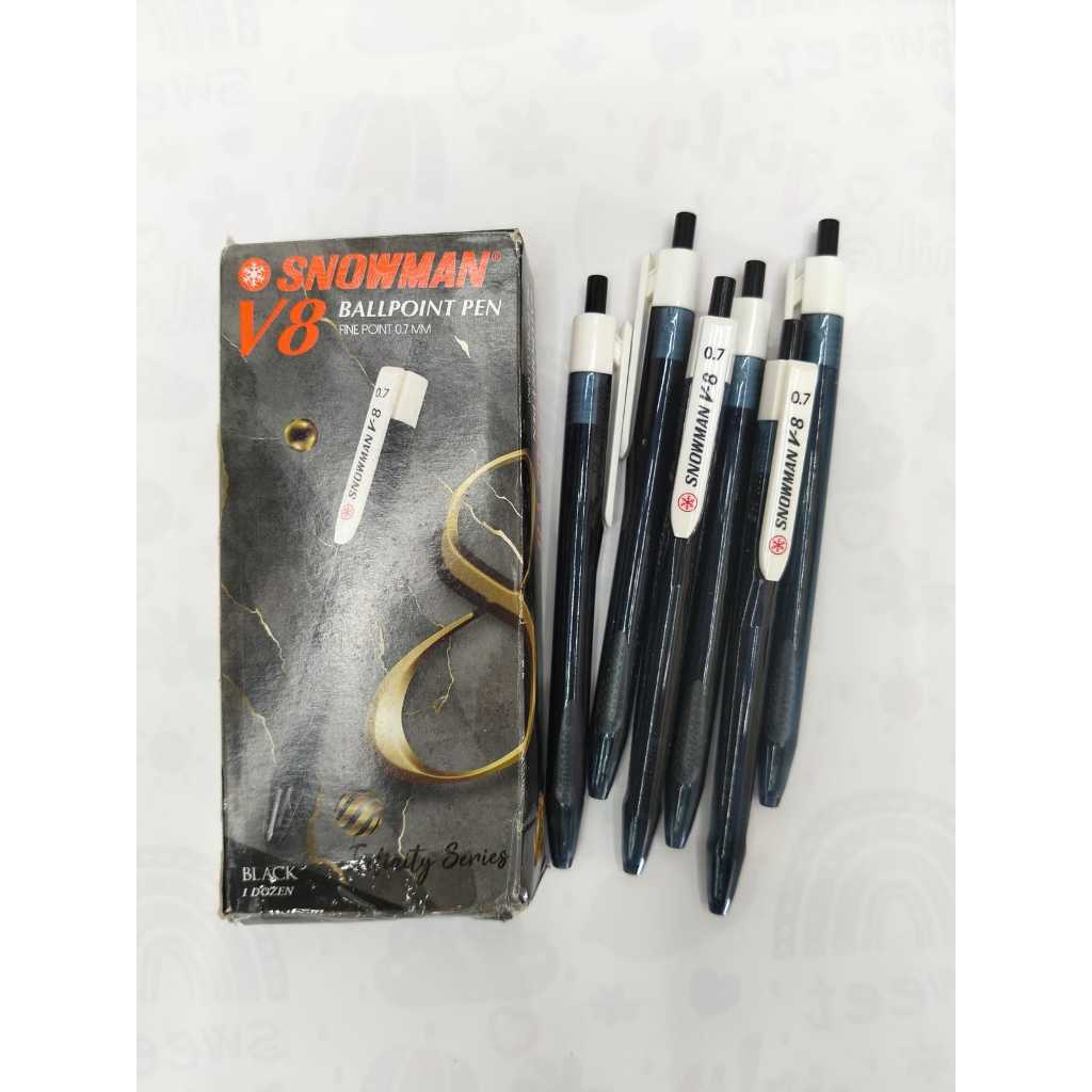 

SNOWMAN PEN V-8 / PULPEN/ BOLPOINT