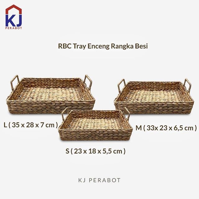 KJ Perabot - RBC Tray Enceng