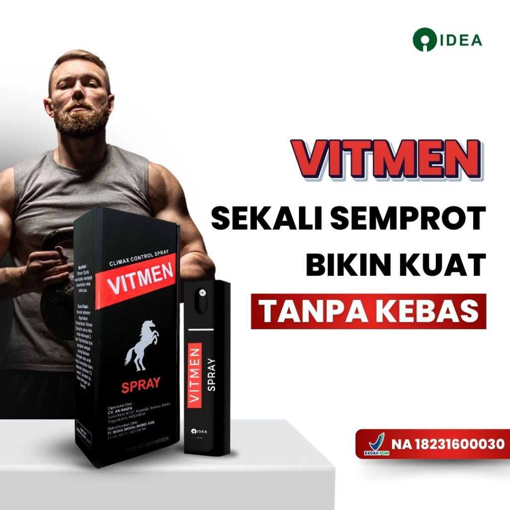 VITMEN SPRAY OBAT STAMINA PRIA DEWASA KUAT DAN TAHAN LAMA
