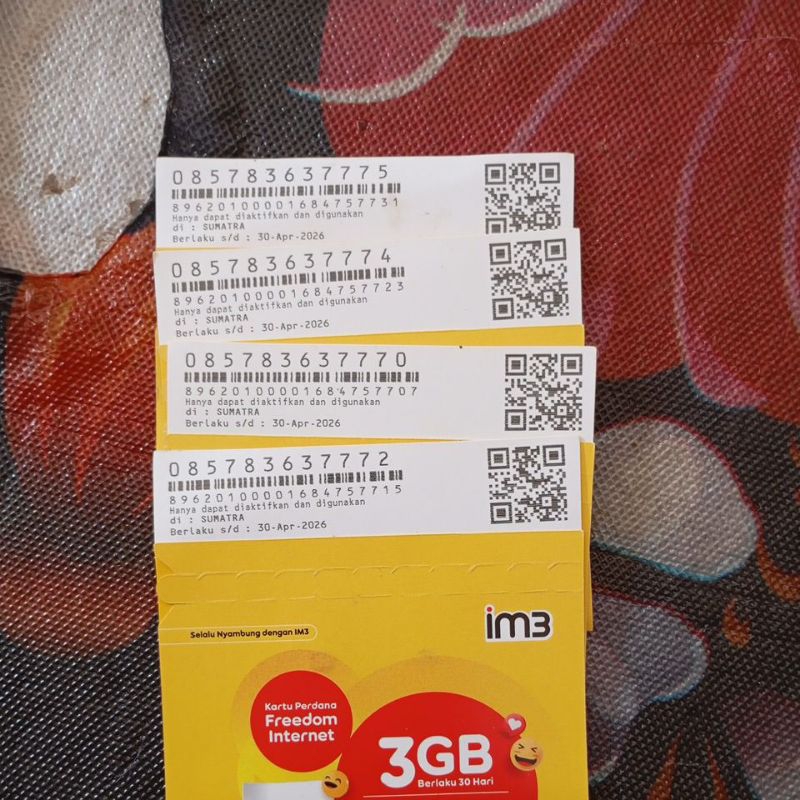 Nomor cantik Indosat IM3