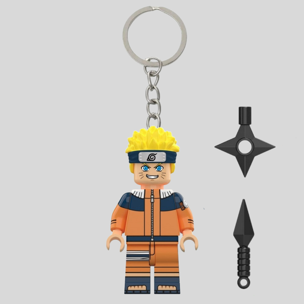 Naruto LEGO Keychain | Gantungan Kunci LEGO Naruto | Naruto Series