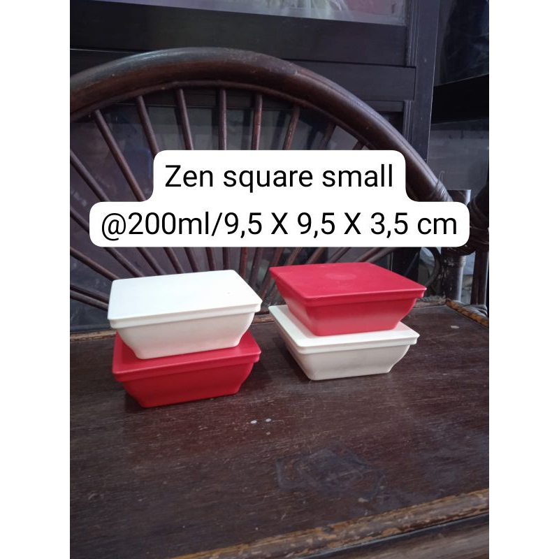 Kotak kecil,zen square small 1 pcs ori tupperware