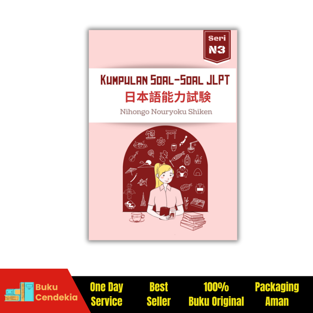 BUKU KUMPULAN SOAL-SOAL JLPT N3 + CHOUKAI