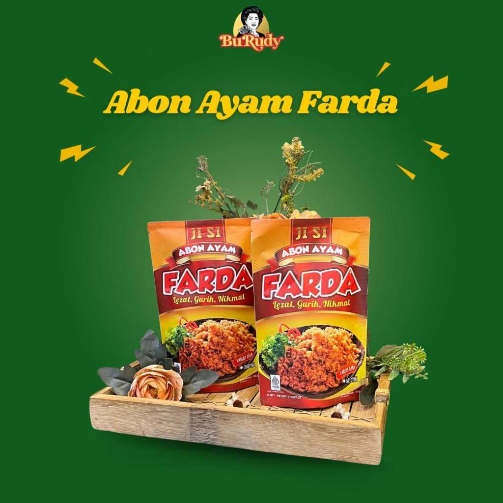 

Abon Ayam Farda berat bersih 100g