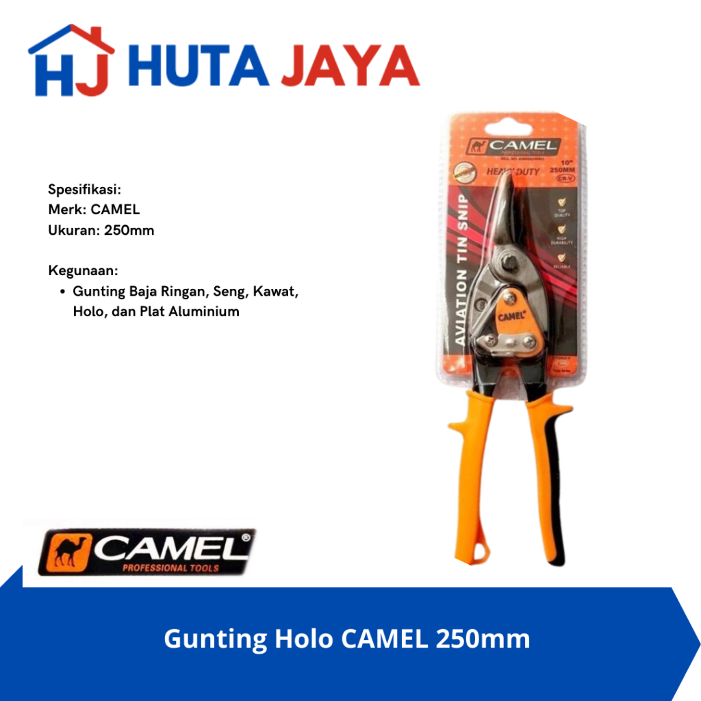 

Gunting Holo CAMEL 250mm