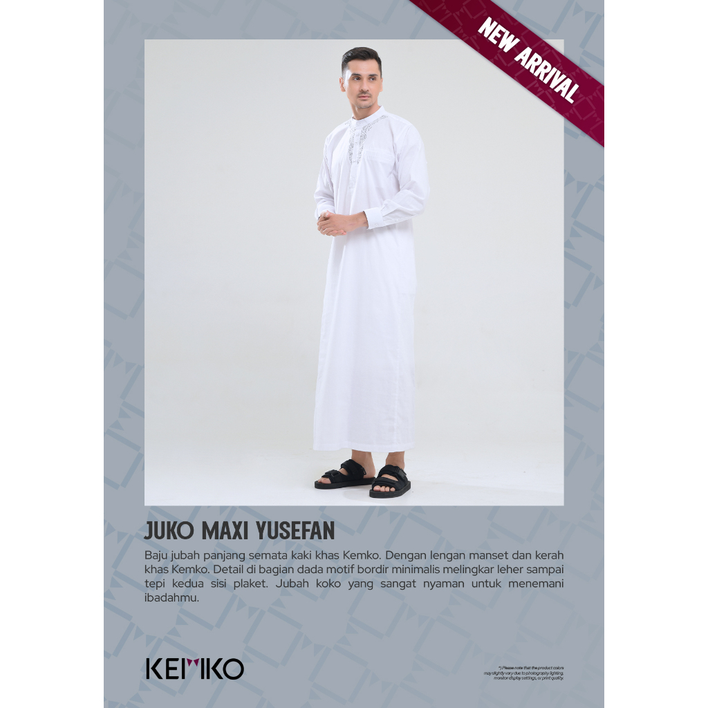 RABBANI 2025 _ JUKO MAXI YUSEFAN / JUBAH KOKO RABBANI / GAMIS PRIA