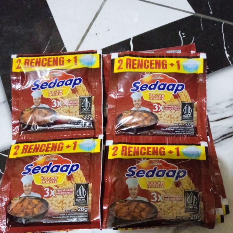 

kecap sedap renceng isi 12 500an