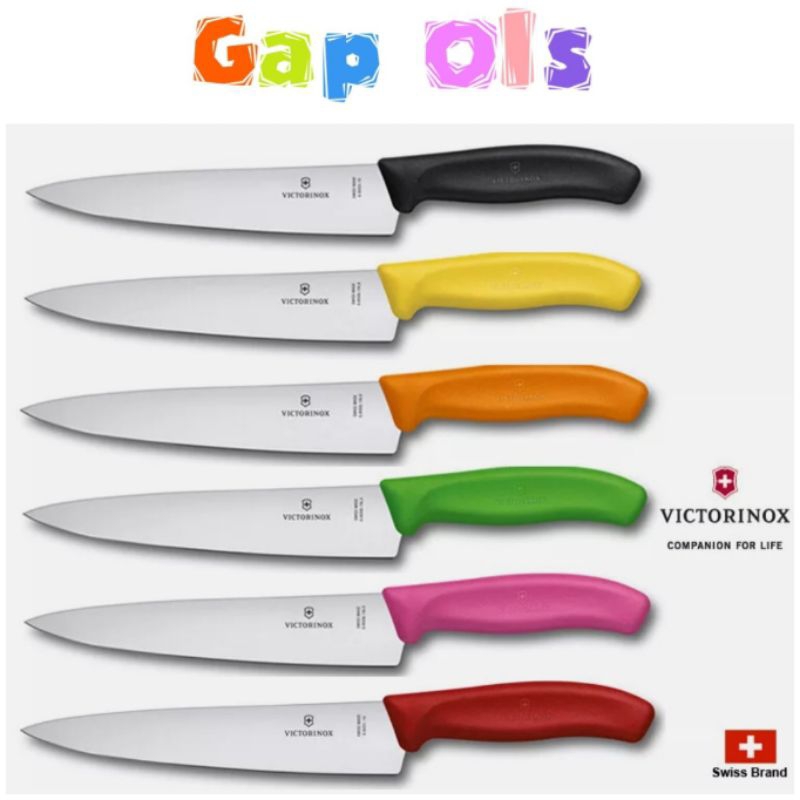 Victorinox Carving Knife 19cm Swiss Classic 6.8003.19 Swiss Army Victorinox Pisau Dapur 19cm