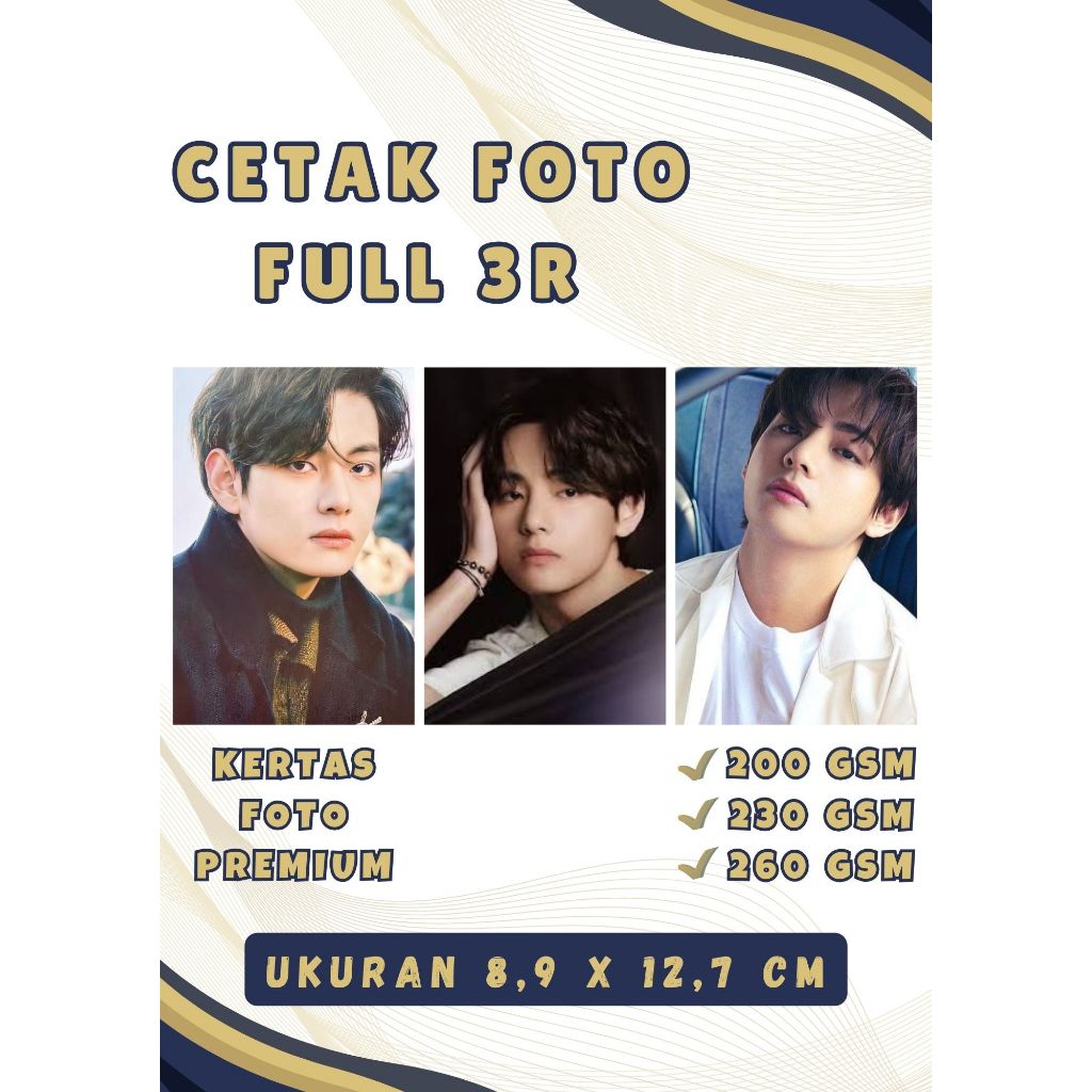 Cetak Foto 3R Full Glossy