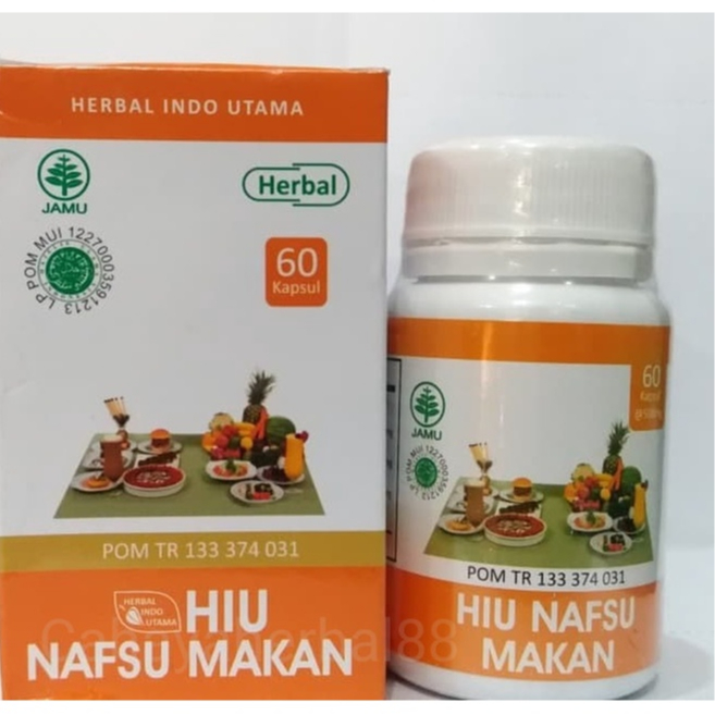 

HIU | HERBAL NAFSU MAKAN | Herbal Gemuk Sehat Kapsul