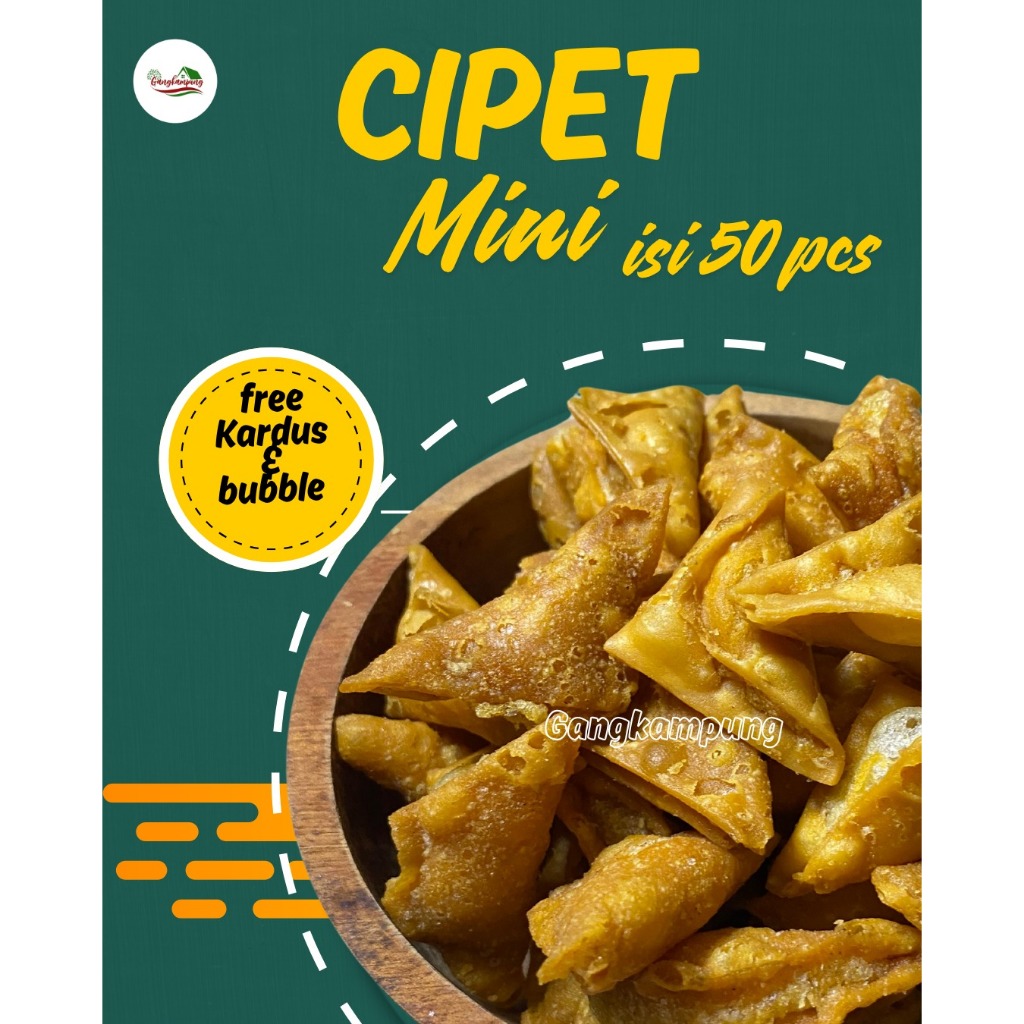 

Cipet mini isi 50 Gangkampung